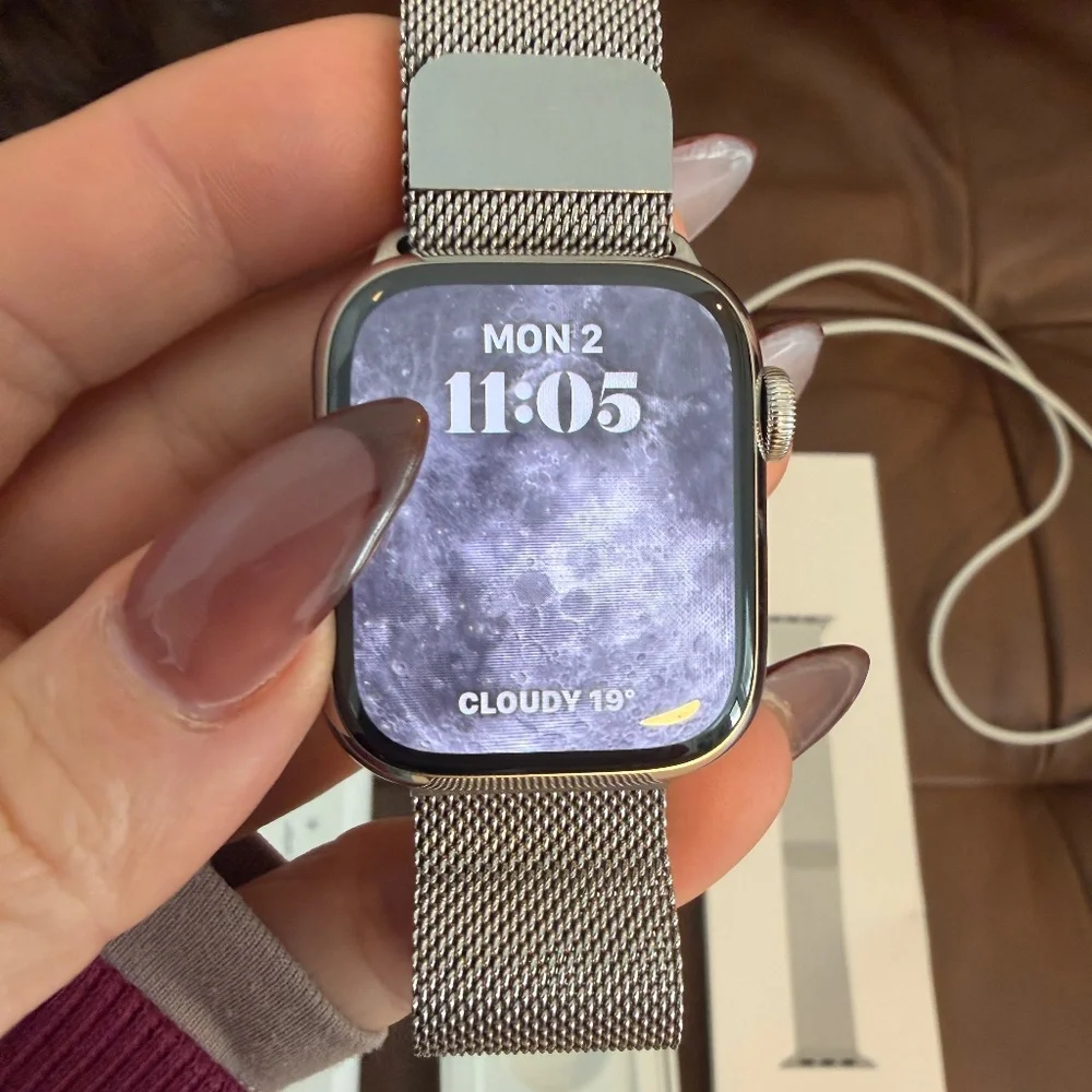 Series 8 Apple Watch 41mm with Stainless Steel Loop